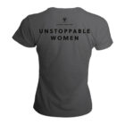 Nought Point One NPO Womens Grey Unstoppable Women T-Shirt