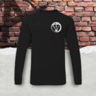 Nought Point One NPO Mens Anarchy Long Sleeved T-Shirt Black Front
